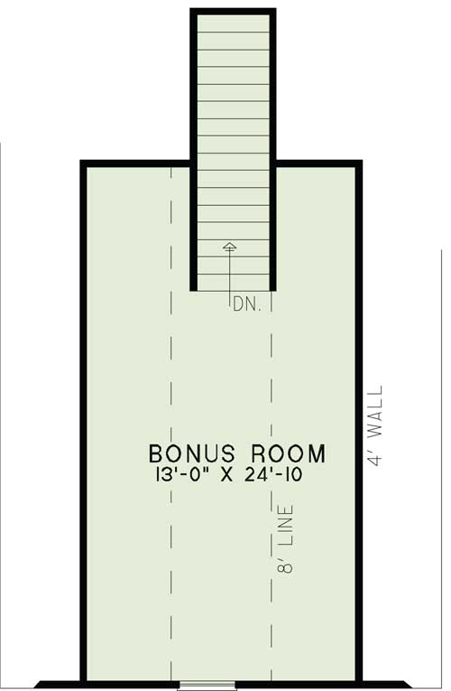 Floor Plan Bonus Room