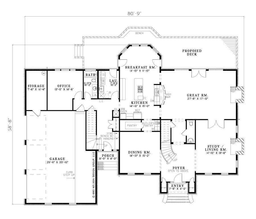 Floor Plan First Story
