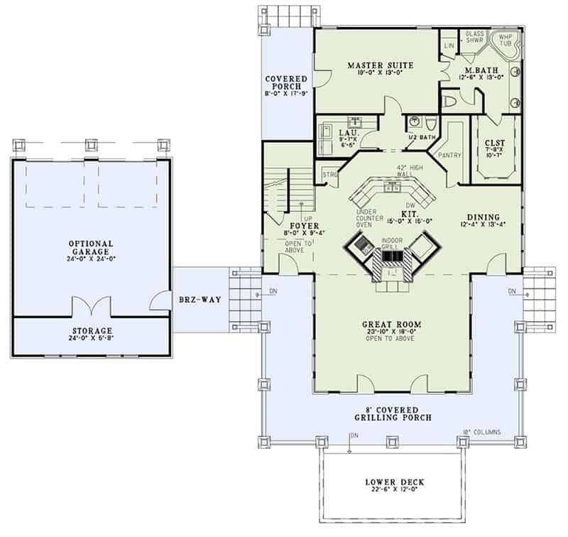 Floor Plan Main Level