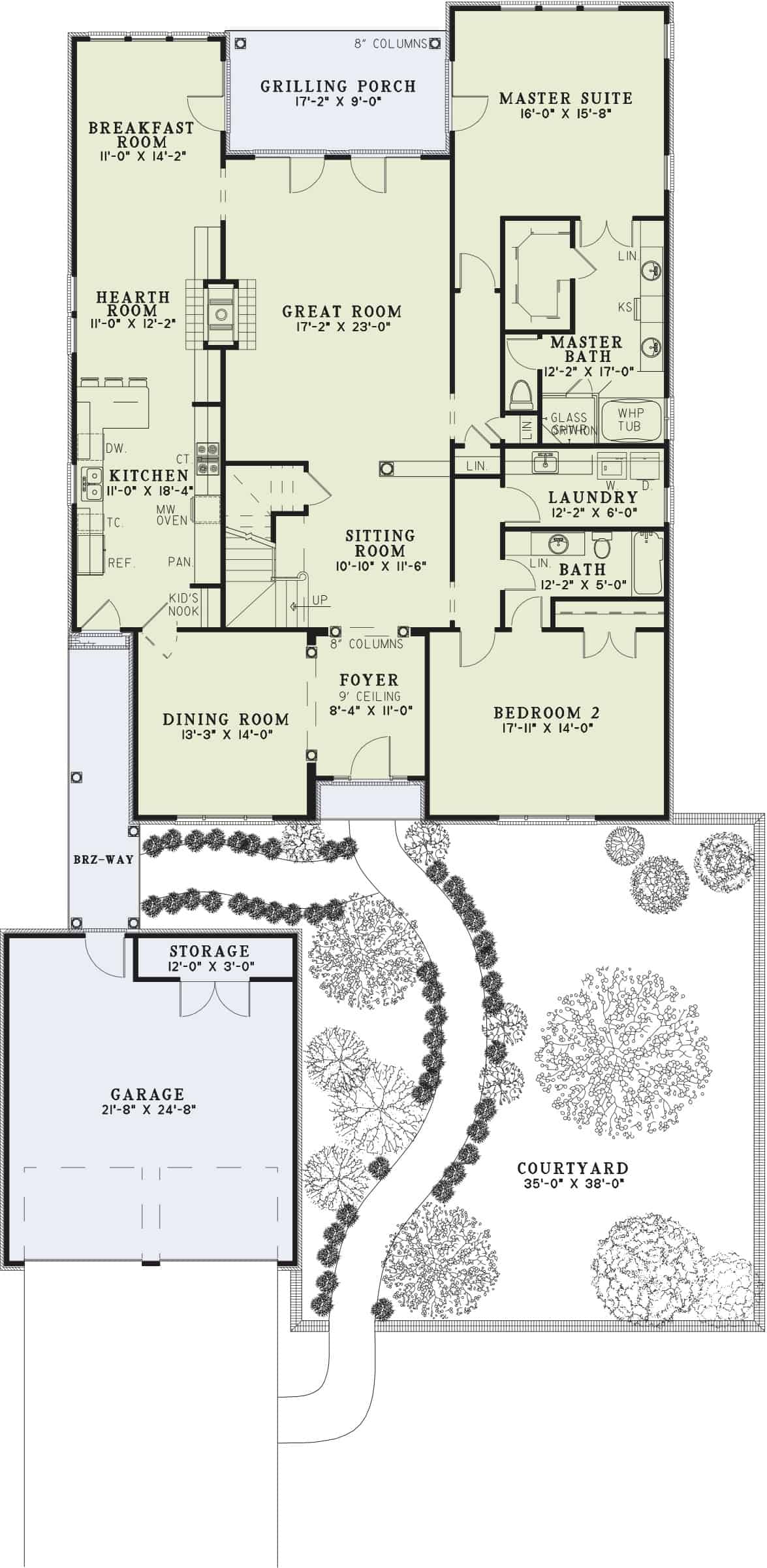 Floor Plan Main Level