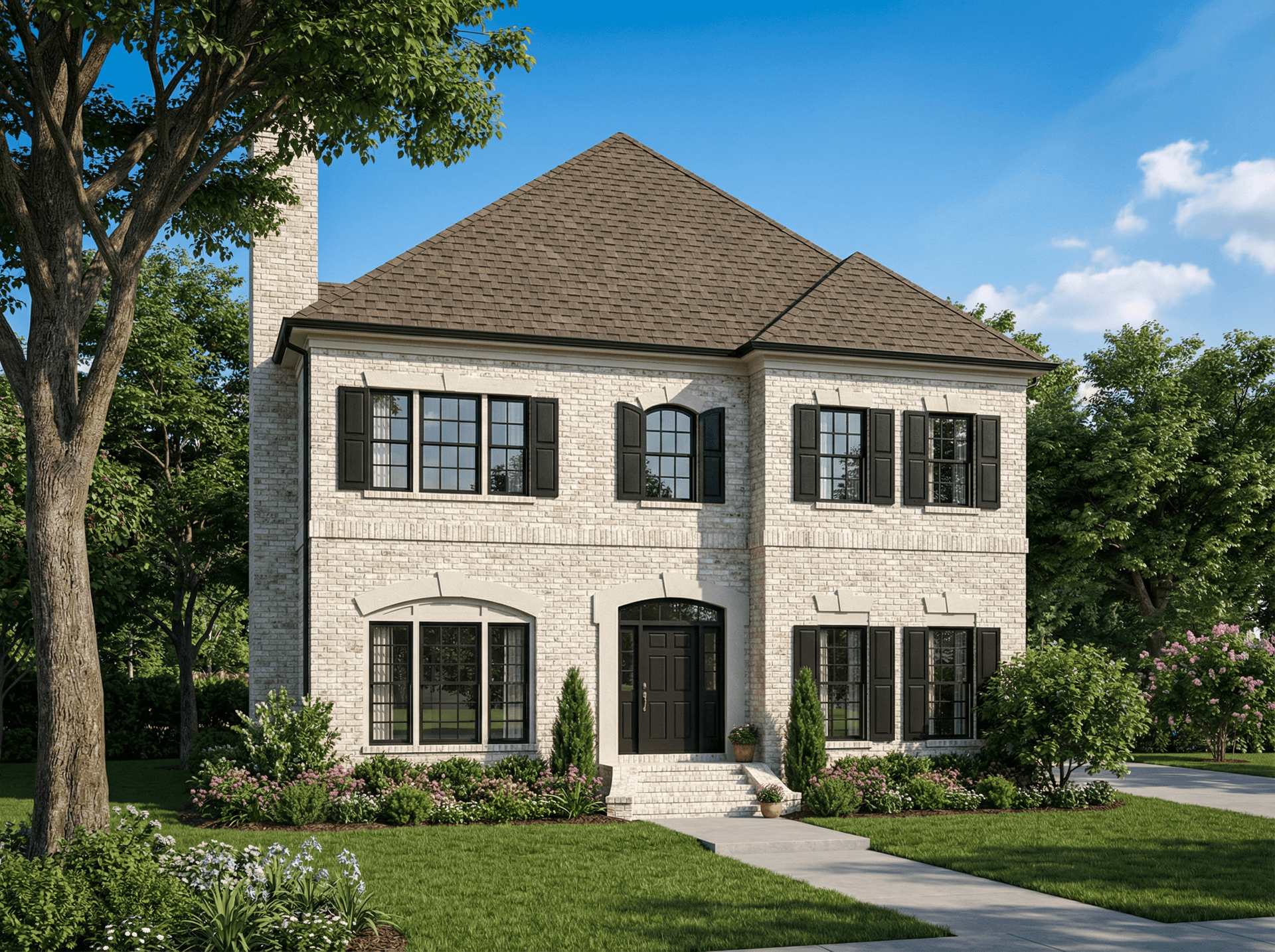 3-Bedroom, 2760 Sq Ft Traditional House Plan - 153-1071 - Front Exterior