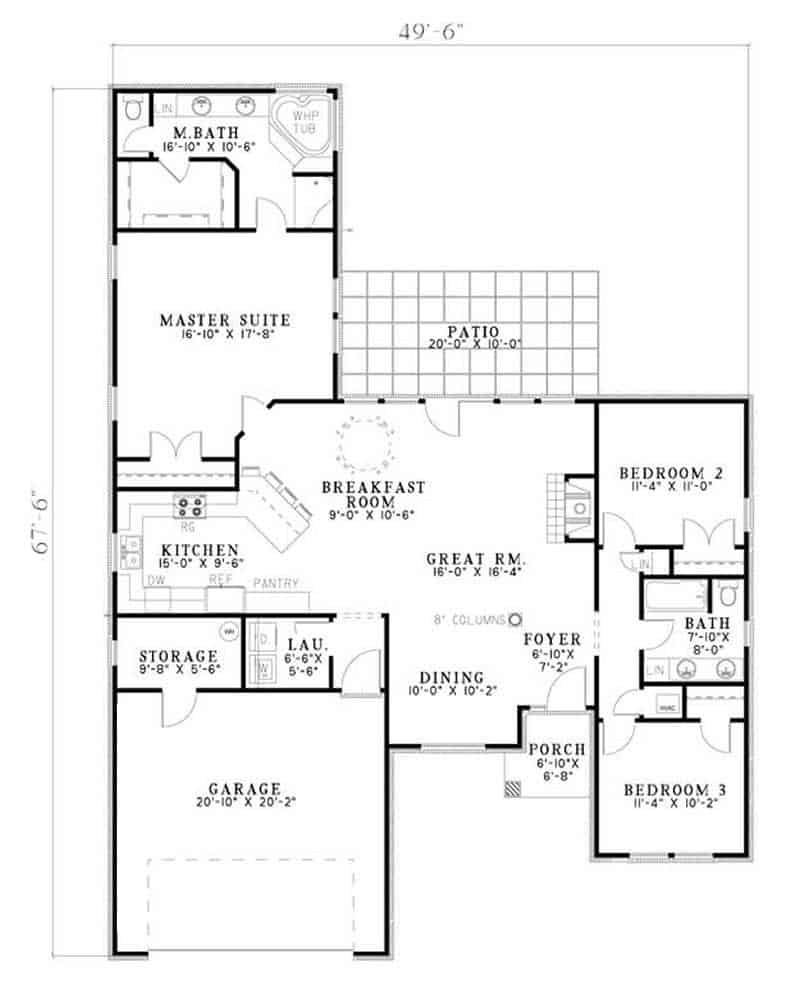 Floor Plan First Story