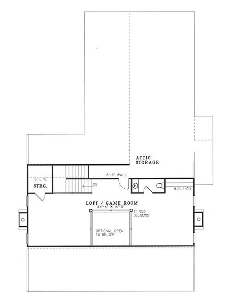 SECOND FLOOR PLAN