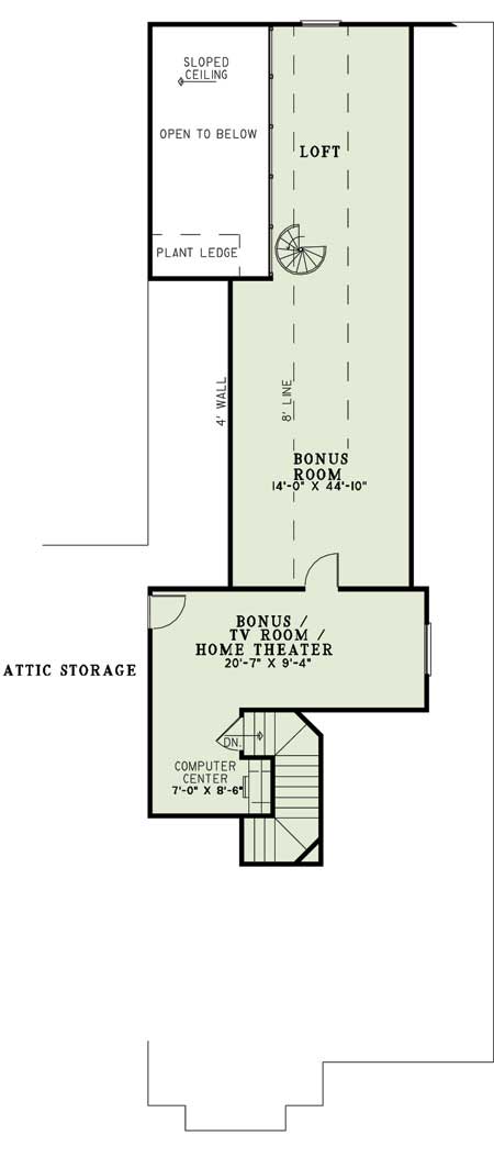 Floor Plan Second Story