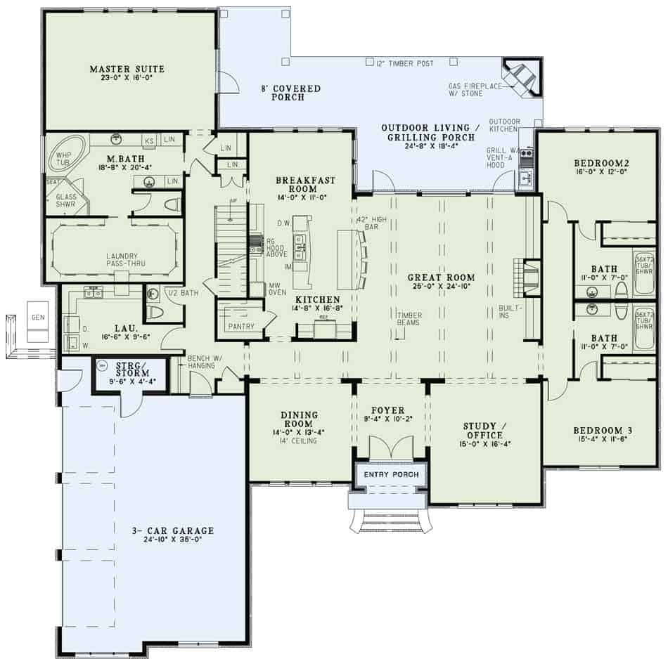 Floor Plan First Story
