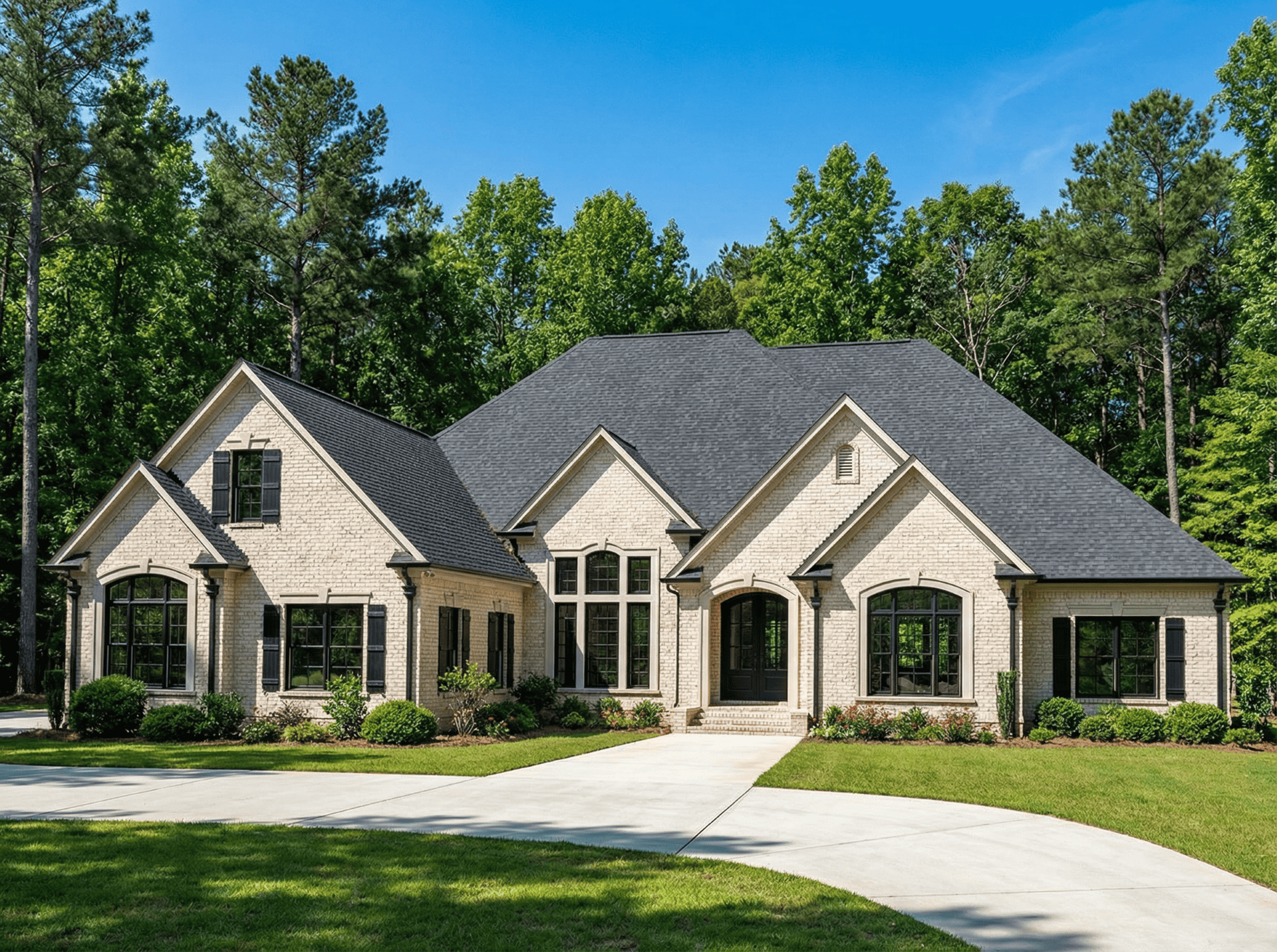 3-4 Bedroom, 3766 Sq Ft European House Plan - 153-1095 - Front Exterior