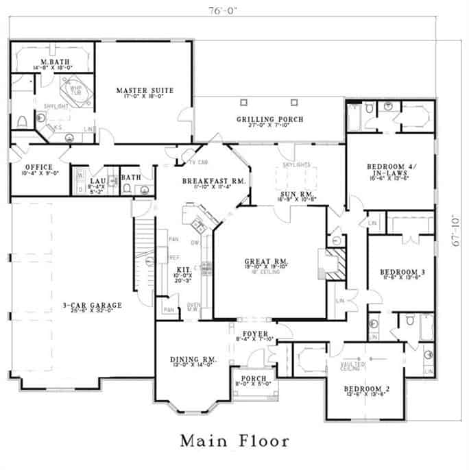 Floor Plan First Story