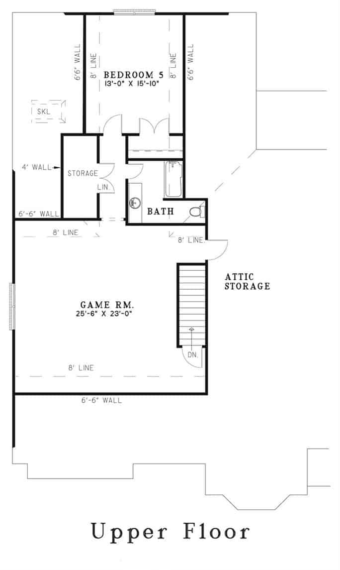 Floor Plan Second Story