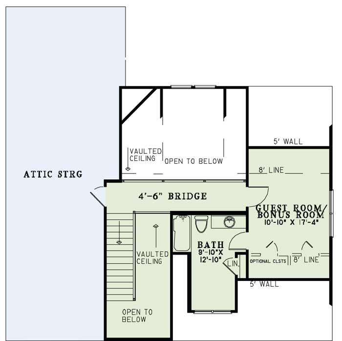 Floor Plan Second Story