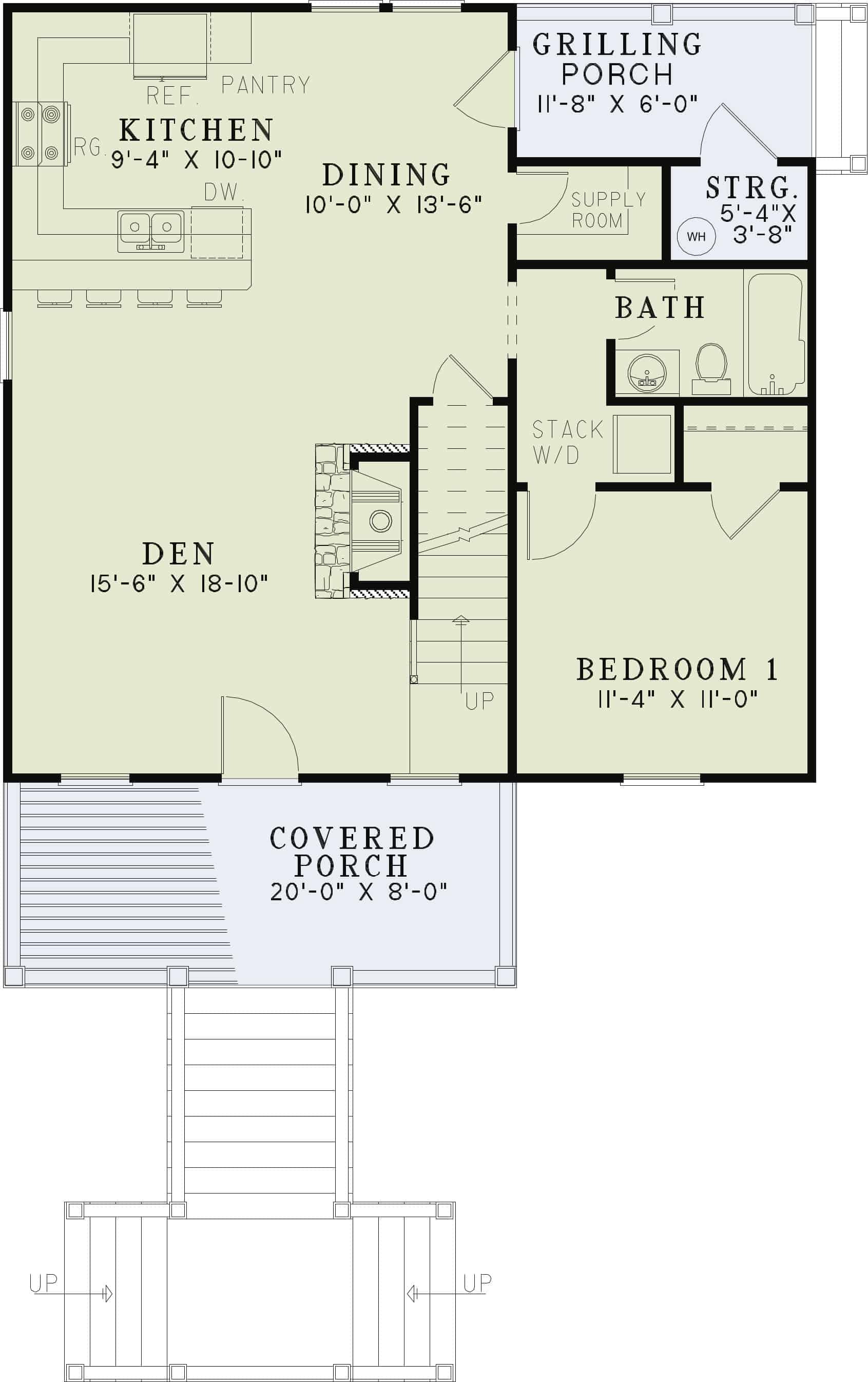 Floor Plan First Story