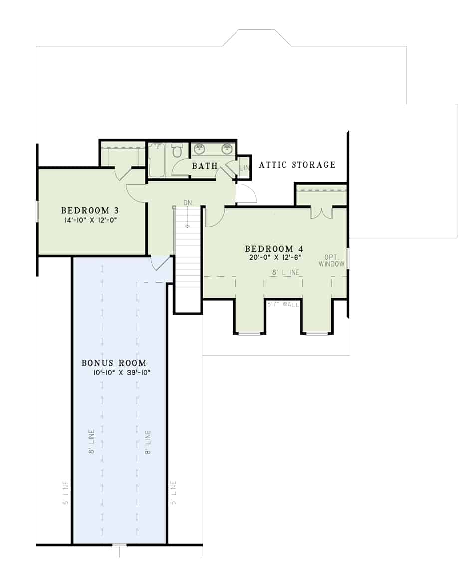 Floor Plan Second Story