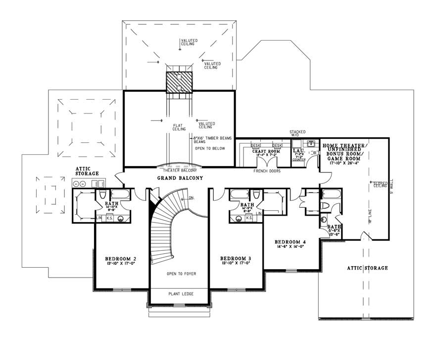 Floor Plan Second Story