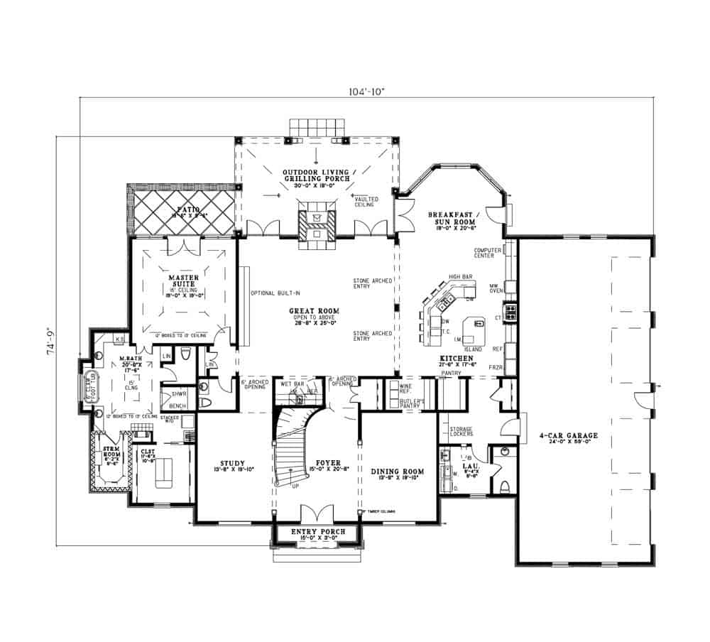 Floor Plan First Story