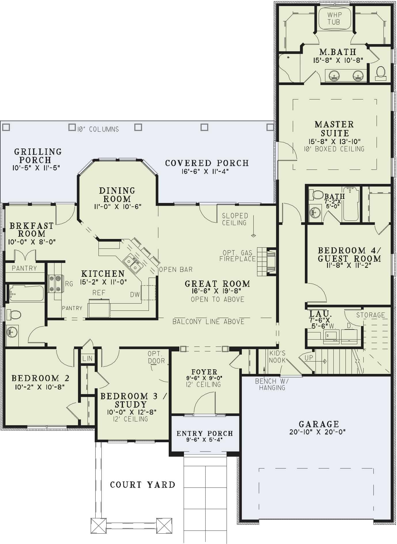Floor Plan First Story