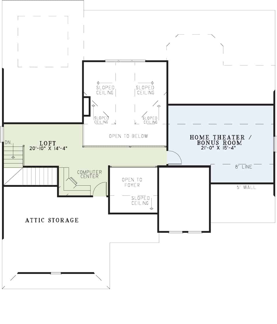 Floor Plan Upper Level