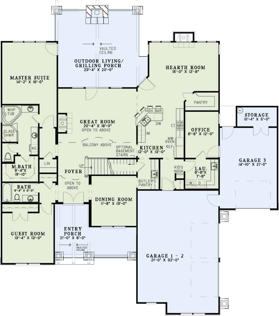Floor Plan First Story