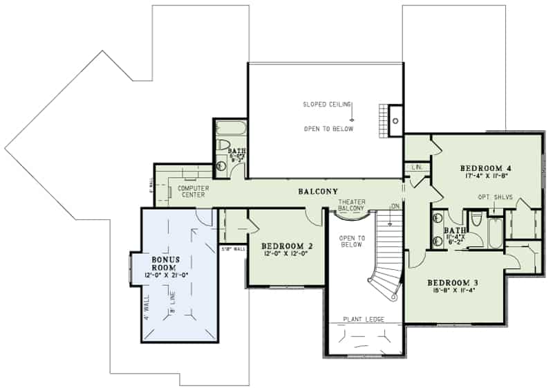Floor Plan Second Story