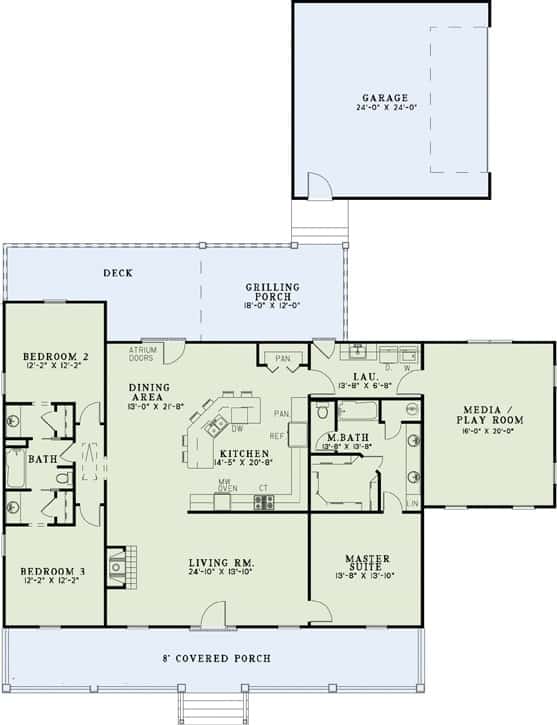 Floor Plan First Story