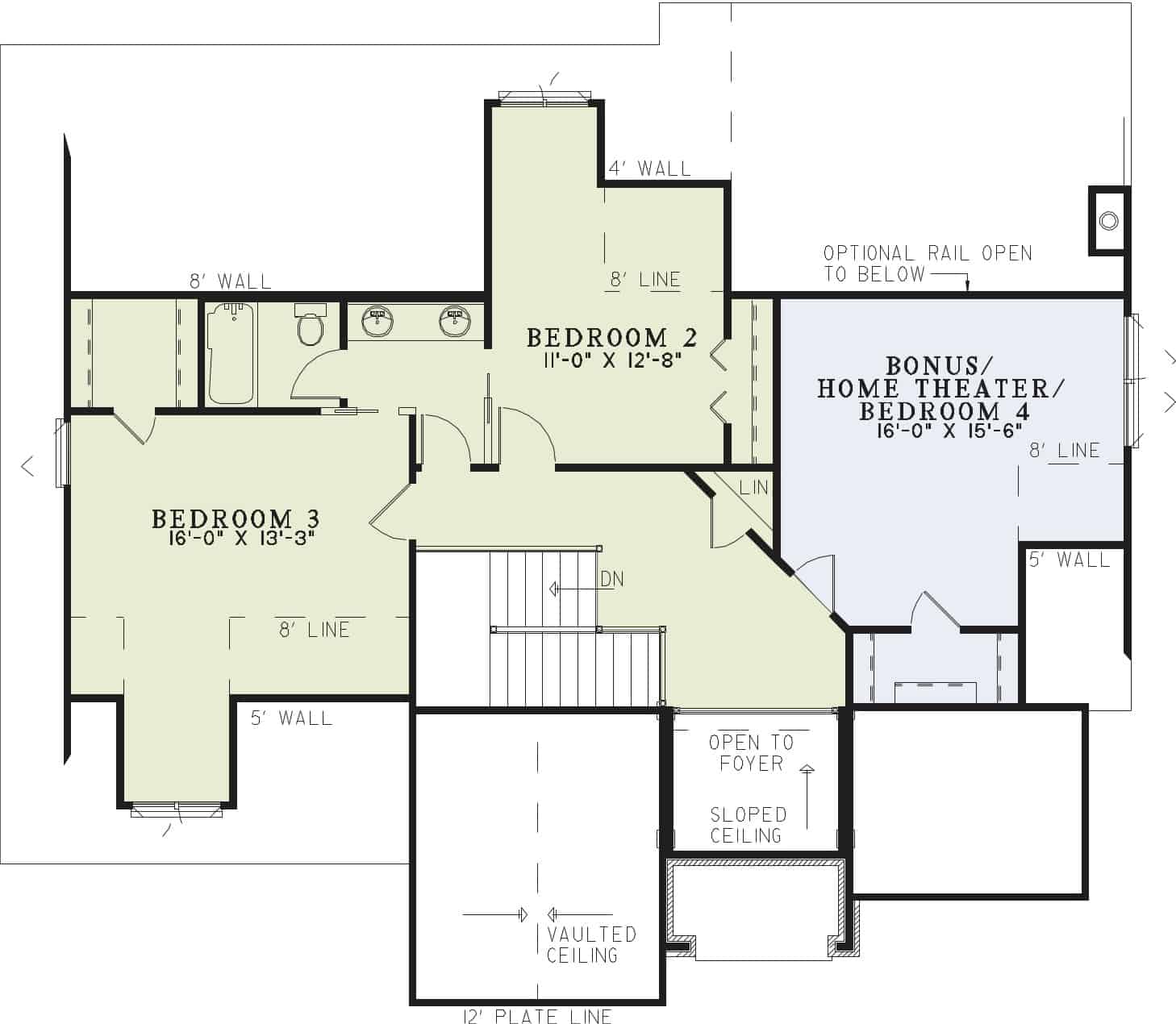 Floor Plan Second Story