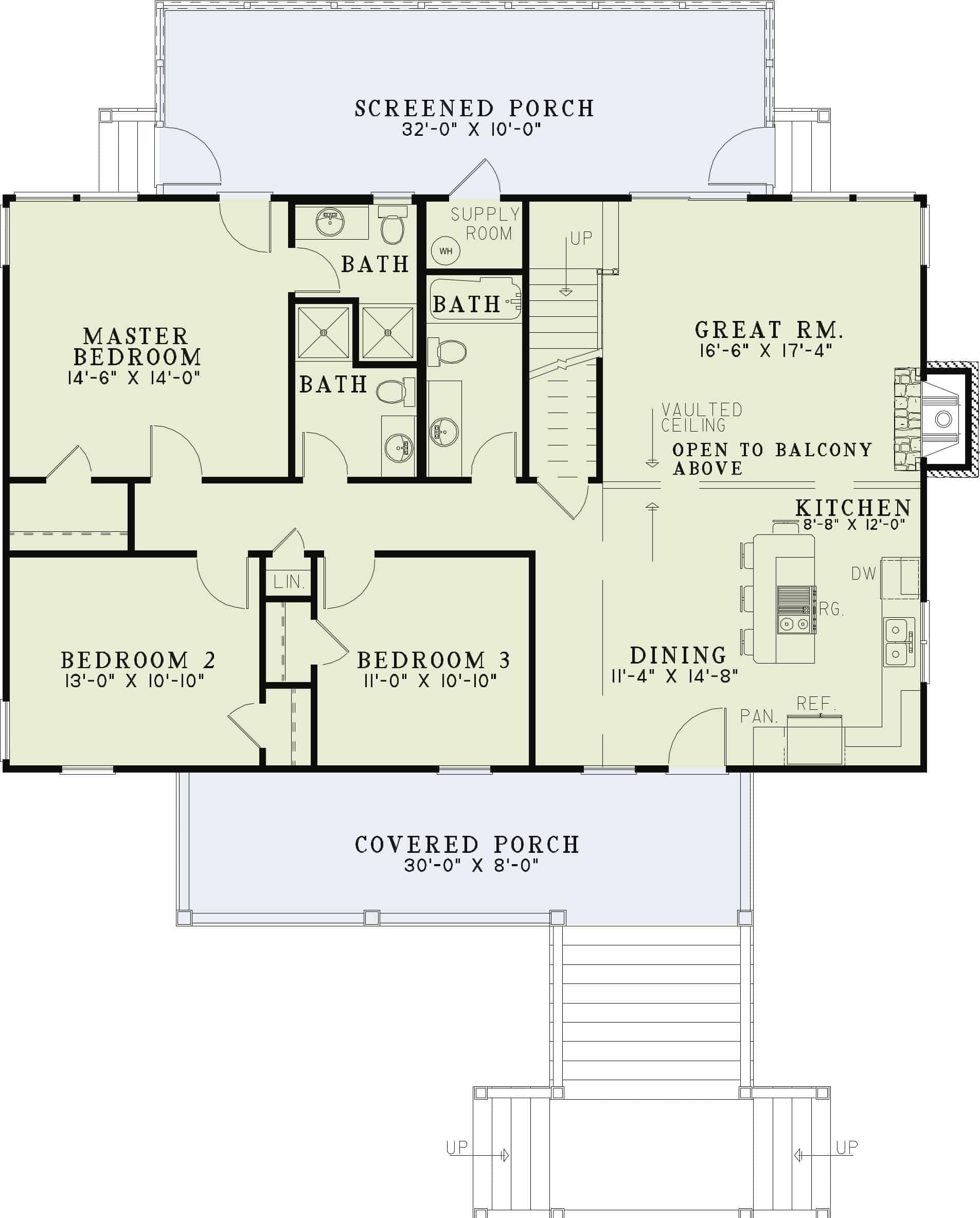 Floor Plan Main Level