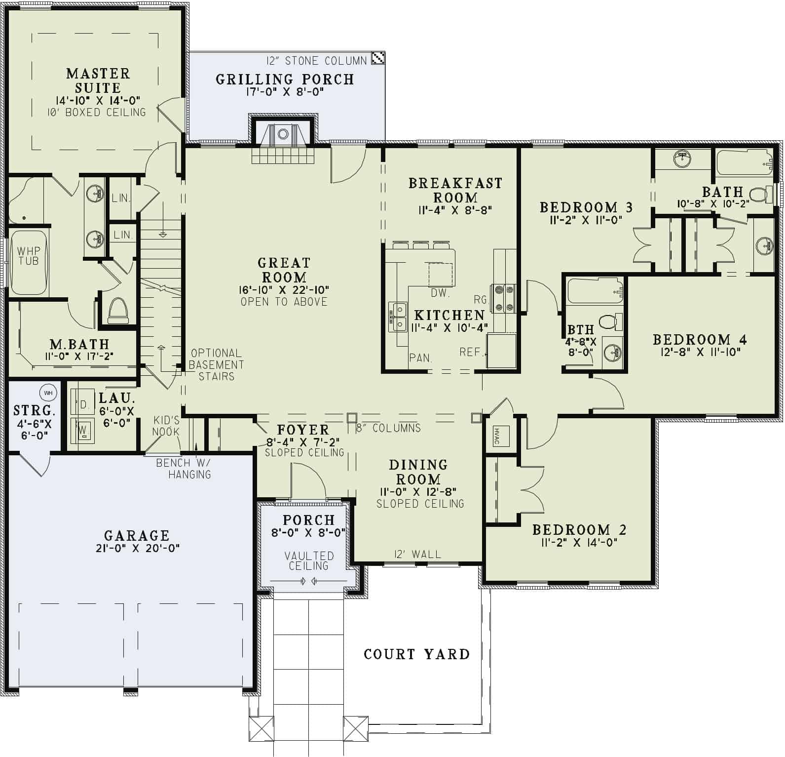 Floor Plan First Story
