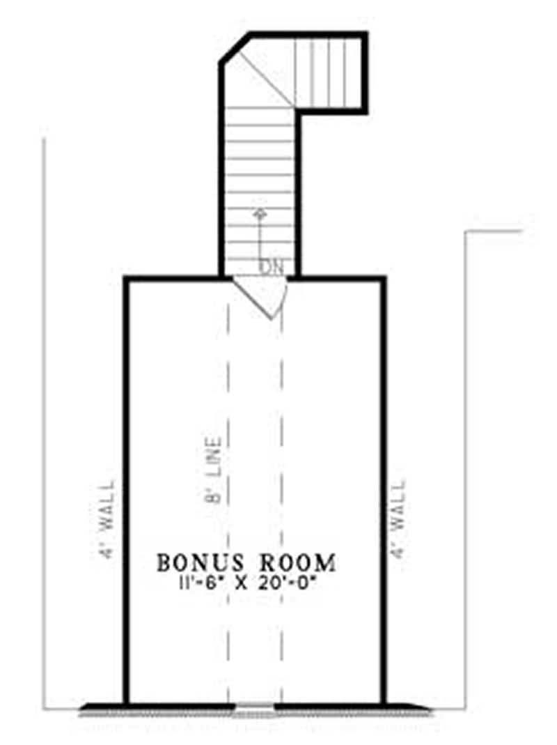 Bonus Room Plan