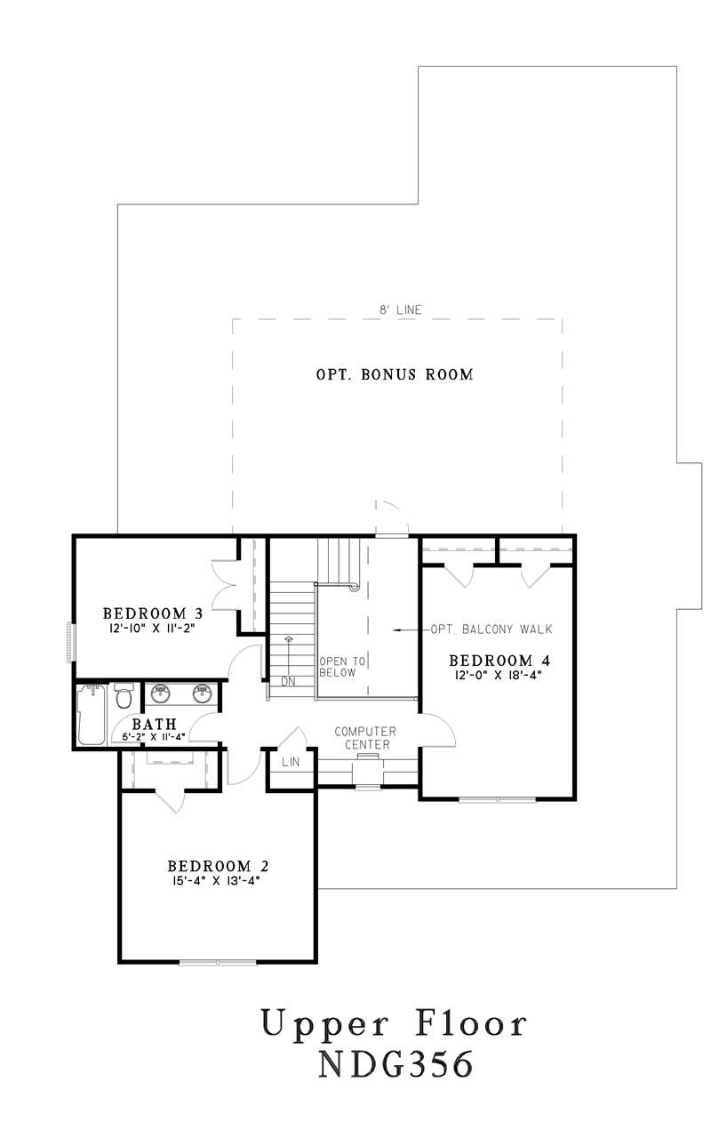 Floor Plan Second Story