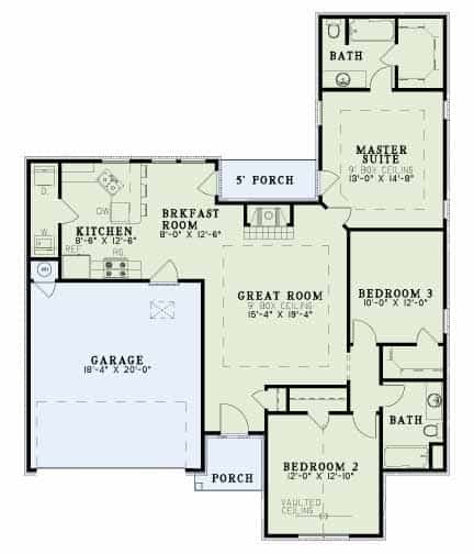 Floor Plan Main Level