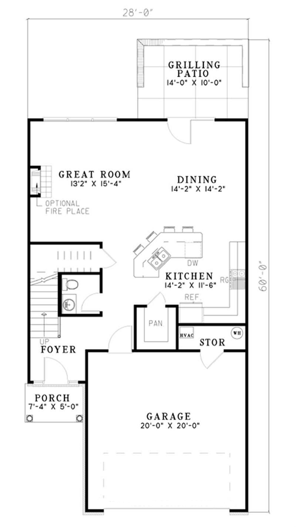 Floor Plan Main Level