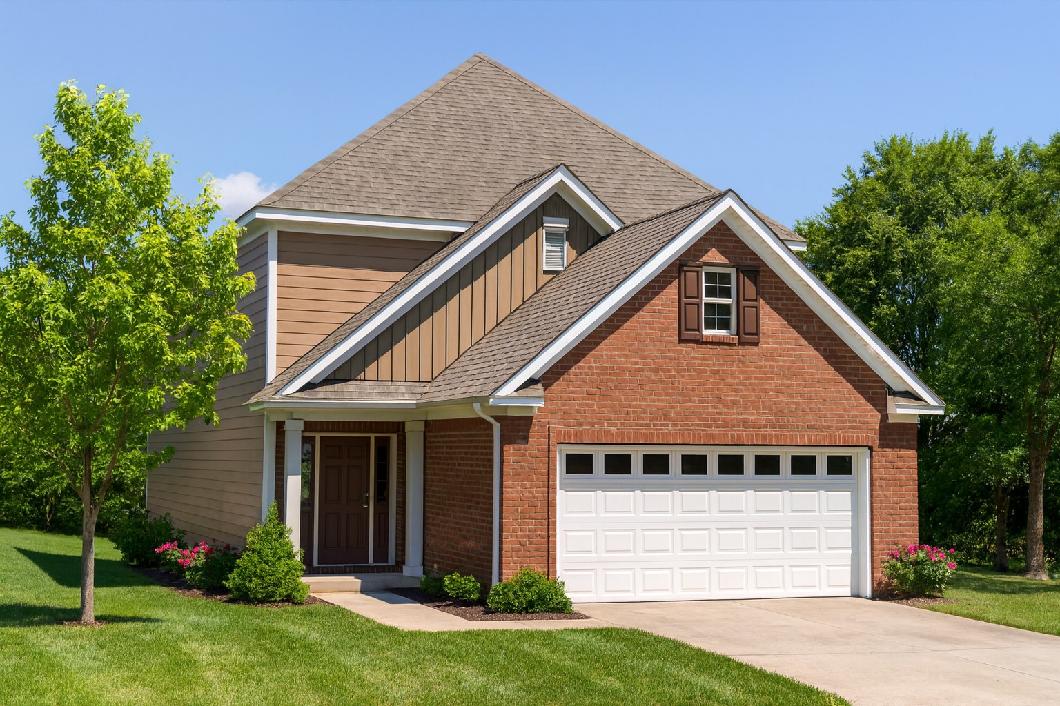 3-Bedroom, 1708 Sq Ft Contemporary House Plan - 153-1181 - Front Exterior