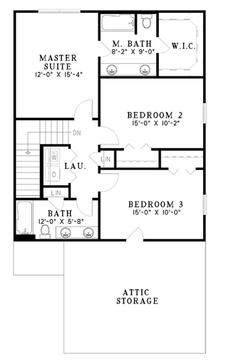 Upper Level Floor Plan