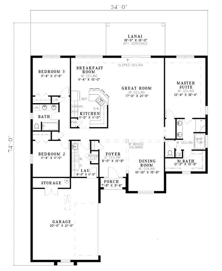 Floor Plan Main Level