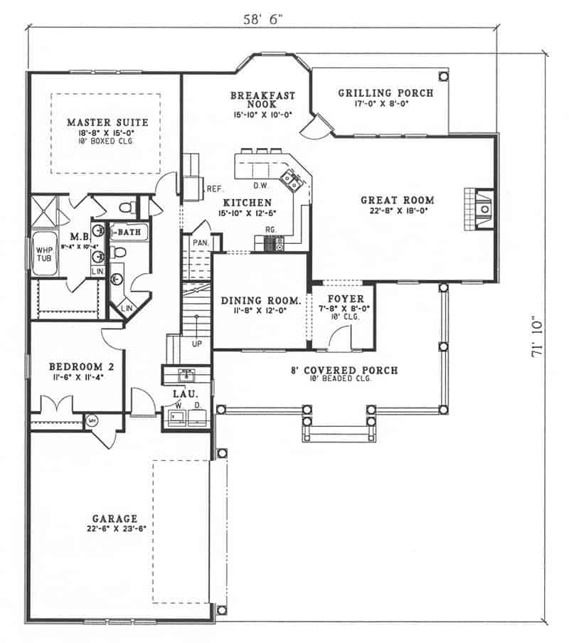 Floor Plan Main Level