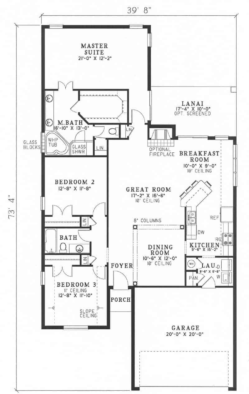 Floor Plan Main Level