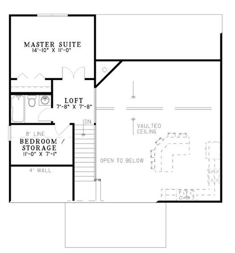 Upper Level Floor Plan