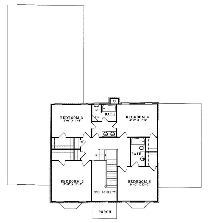 Floor Plan Second Story