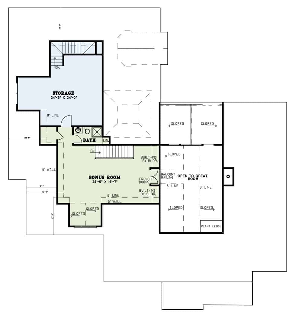 Upper Level Floor Plan