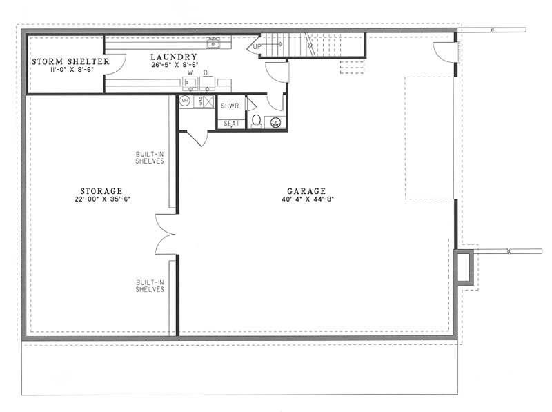 Lower Level Floor Plan