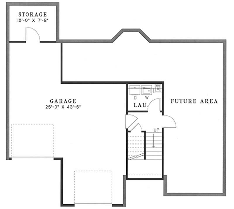 Lower Level Floor Plan