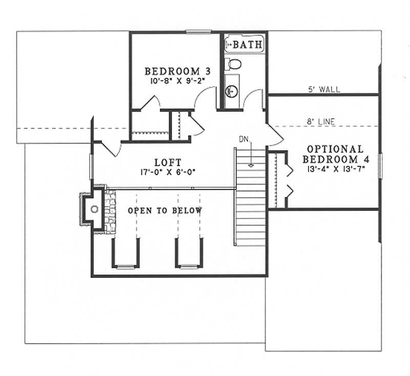 Upper Level Floor Plan
