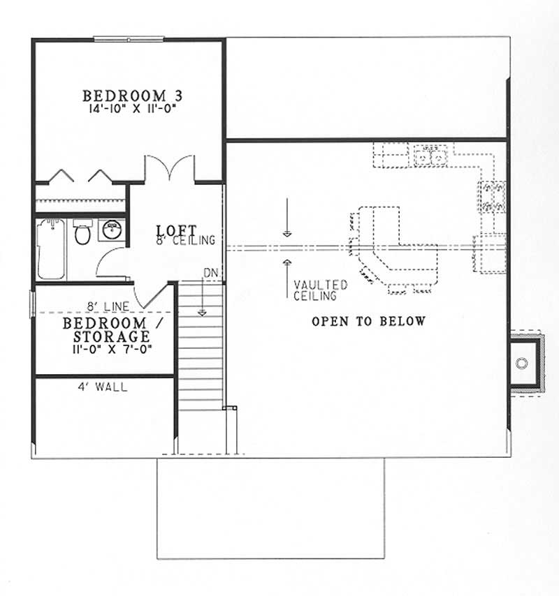 Upper Level Floor Plan