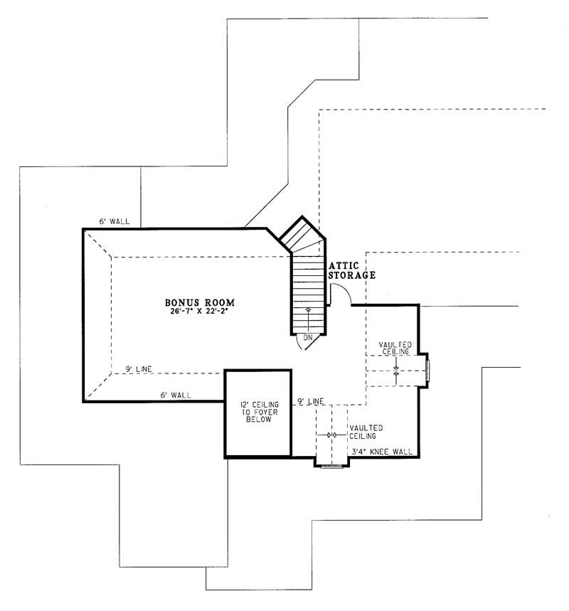 Floor Plan Second Story