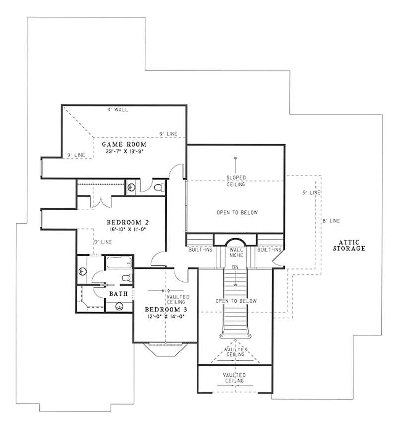 Upper Level Floor Plan
