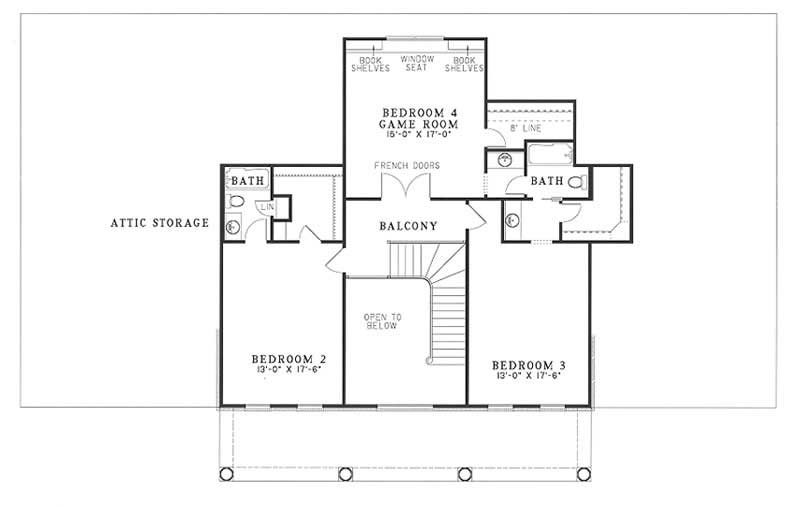 Upper Level Floor Plan