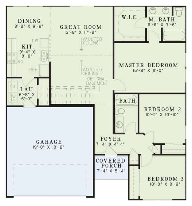 Floor Plan Main Level