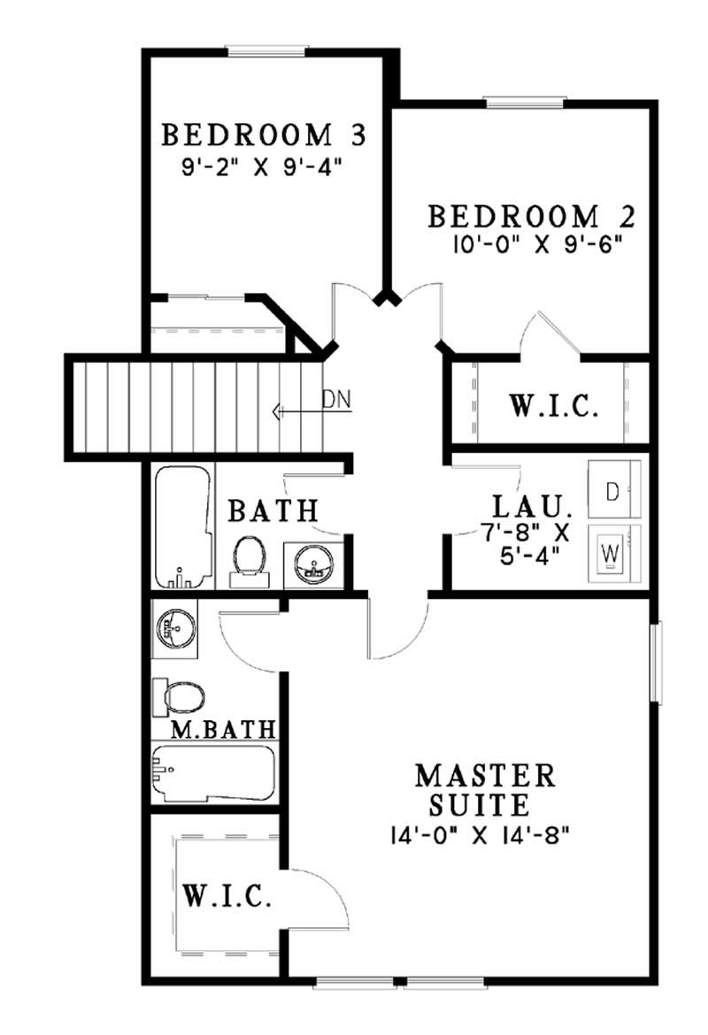 Upper Level Floor Plan