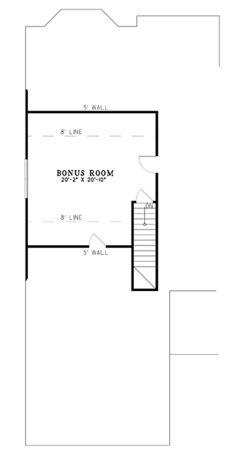 Upper Level Floor Plan