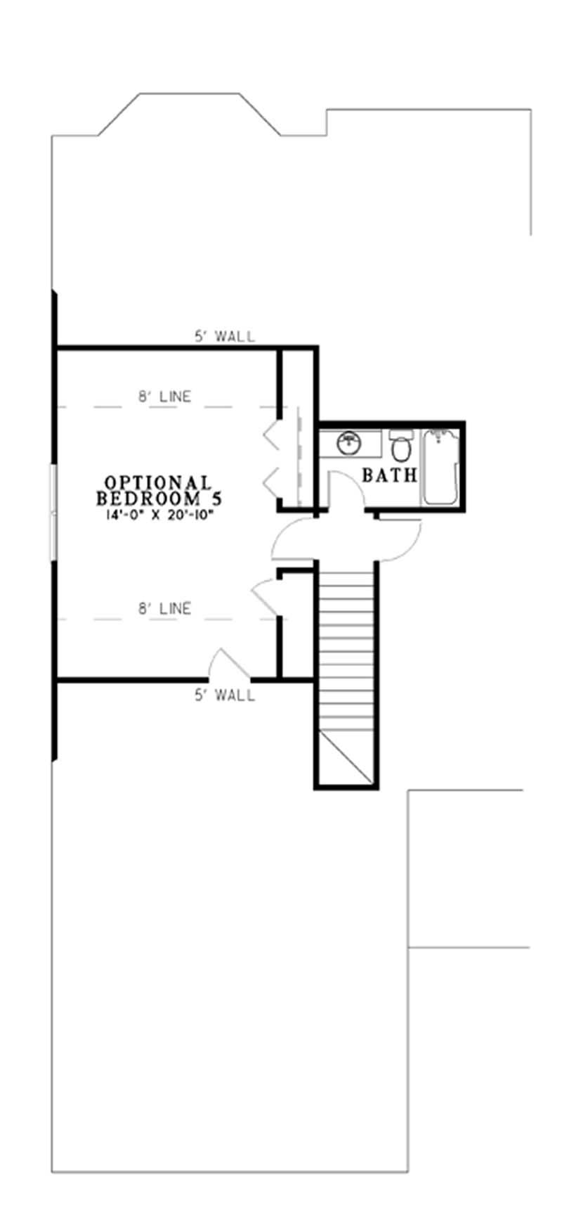 Bonus Room Floor Plan
