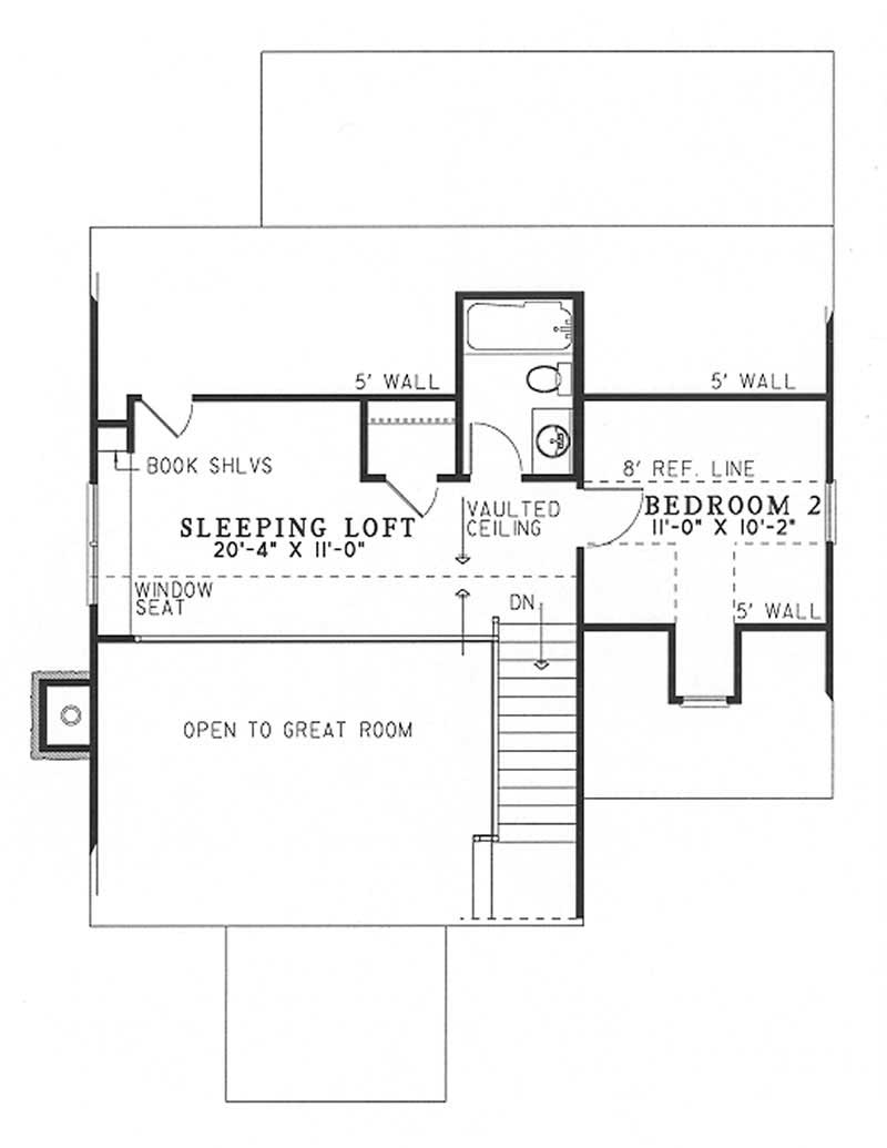 Upper Level Floor Plan