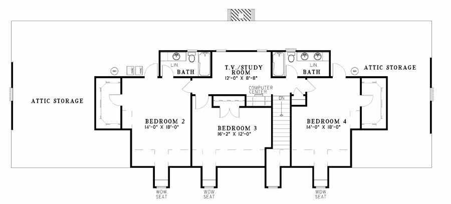 Upper Level Floor Plan